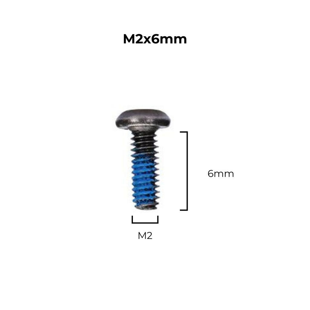 Screws, Nuts & rubbers dampers (10pcs)