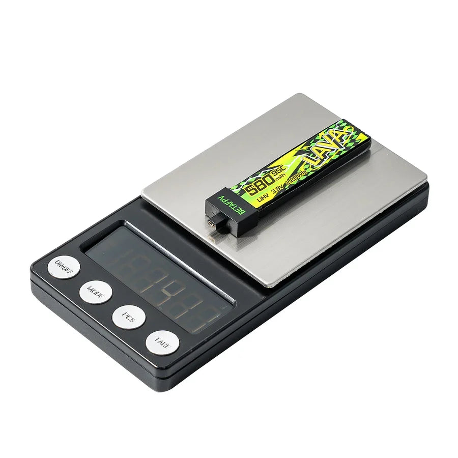 BetaFPV LAVA II 1S 580mAh 95C Battery (4PCS)