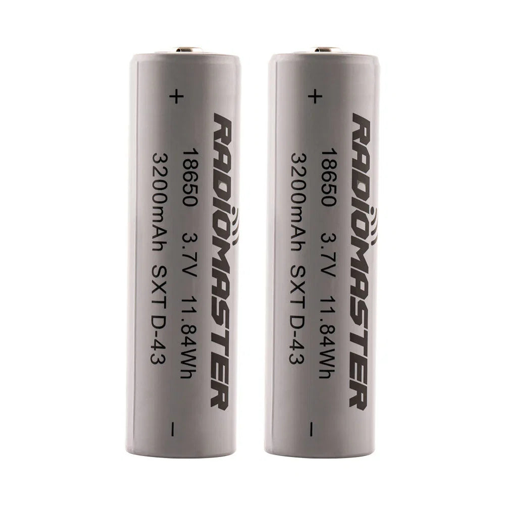 Radiomaster 18650 3200mAh 3.7v Battery (2pcs)