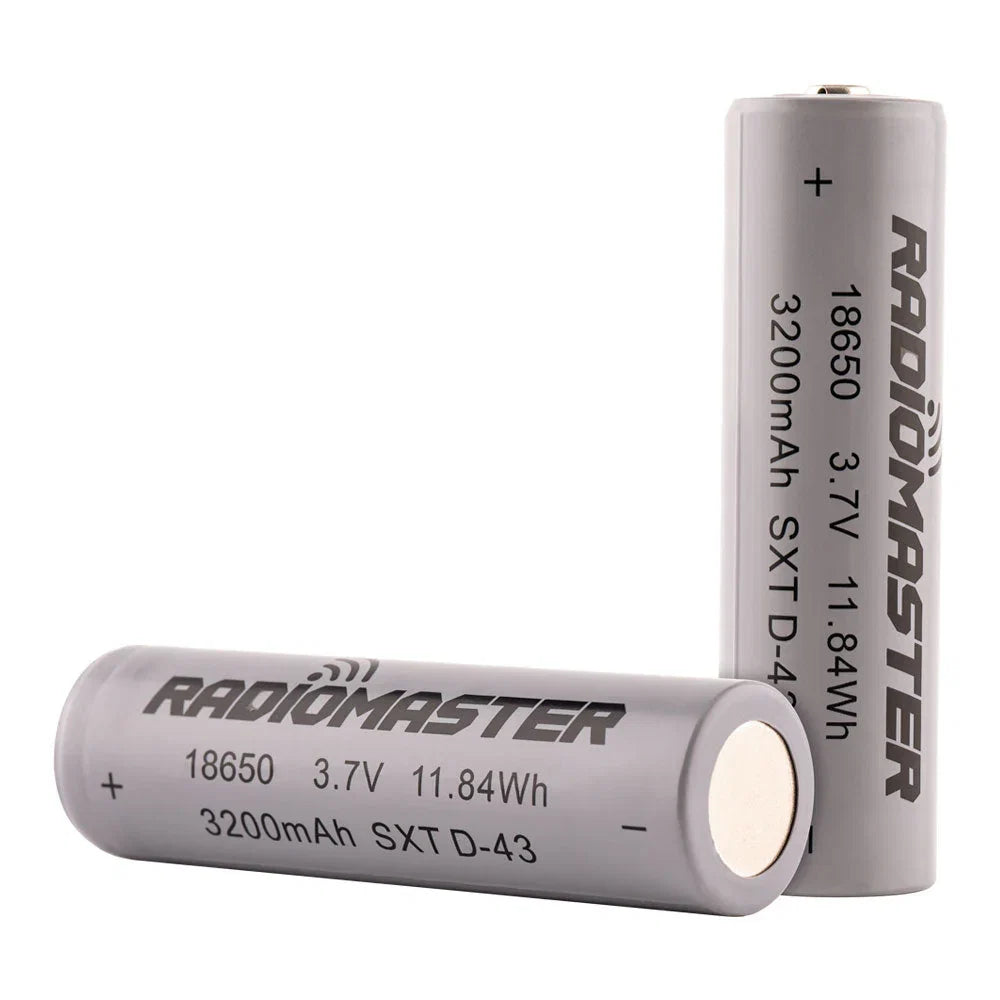 Radiomaster 18650 3200mAh 3.7v Battery (2pcs)